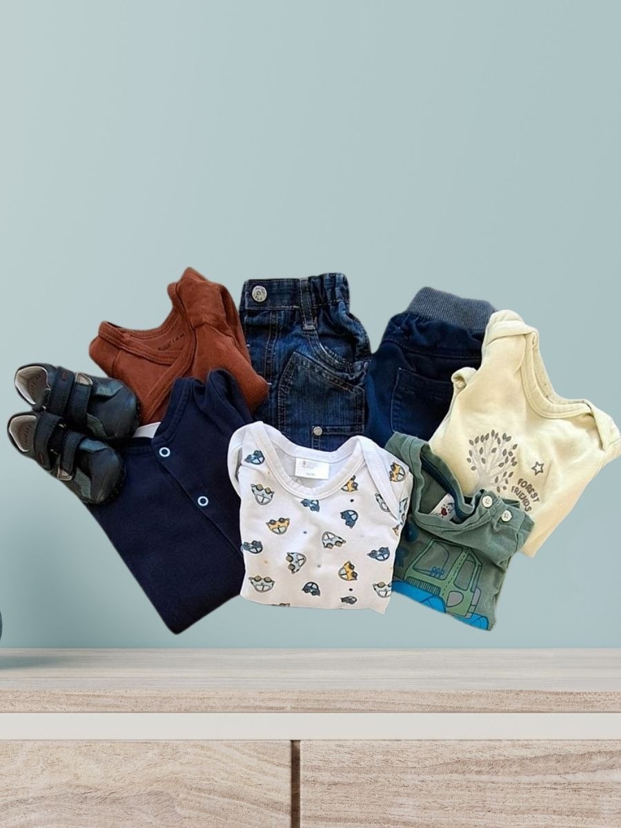 7 pièces garçon (chaussures Elefanten) 71-80 (6-9 mois)