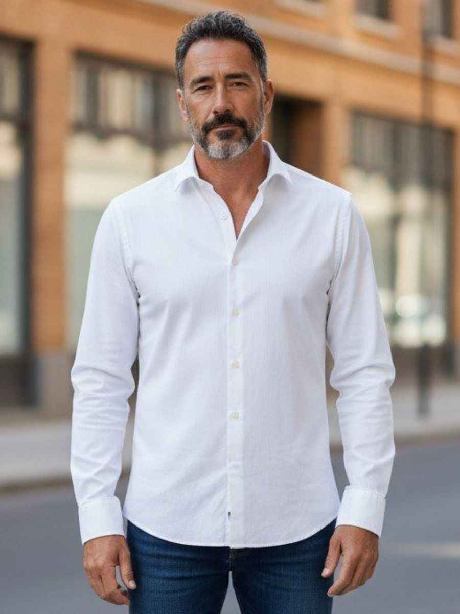 Chemise vintage Hugo Boss – 40 (L)